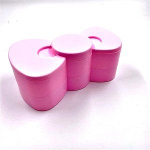 HELLO KITTY ORGANIZER SPINNER JEWELRY BOX 2 LEVELS PINK